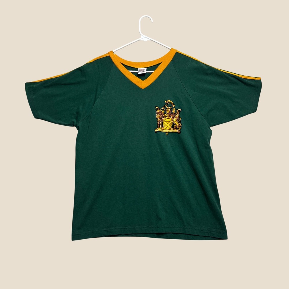 Vintage 90s No Doubt Band Jersey Shirt Culver Tragic Kingdom Anaheim Crest L
